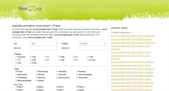 Desktop Screenshot of levnypronajemvpraze.cz
